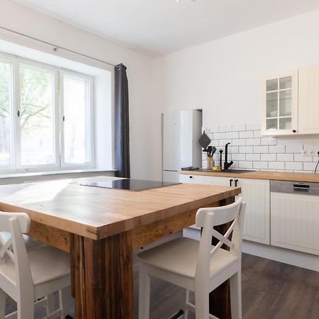 Urige Wohnung Mit Zwei Betten Und Genialer Kueche Mugeln Eksteriør billede